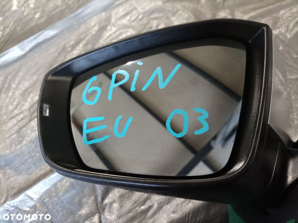 Skoda octavia III lusterko lewe 6 PIN LA7W - 5