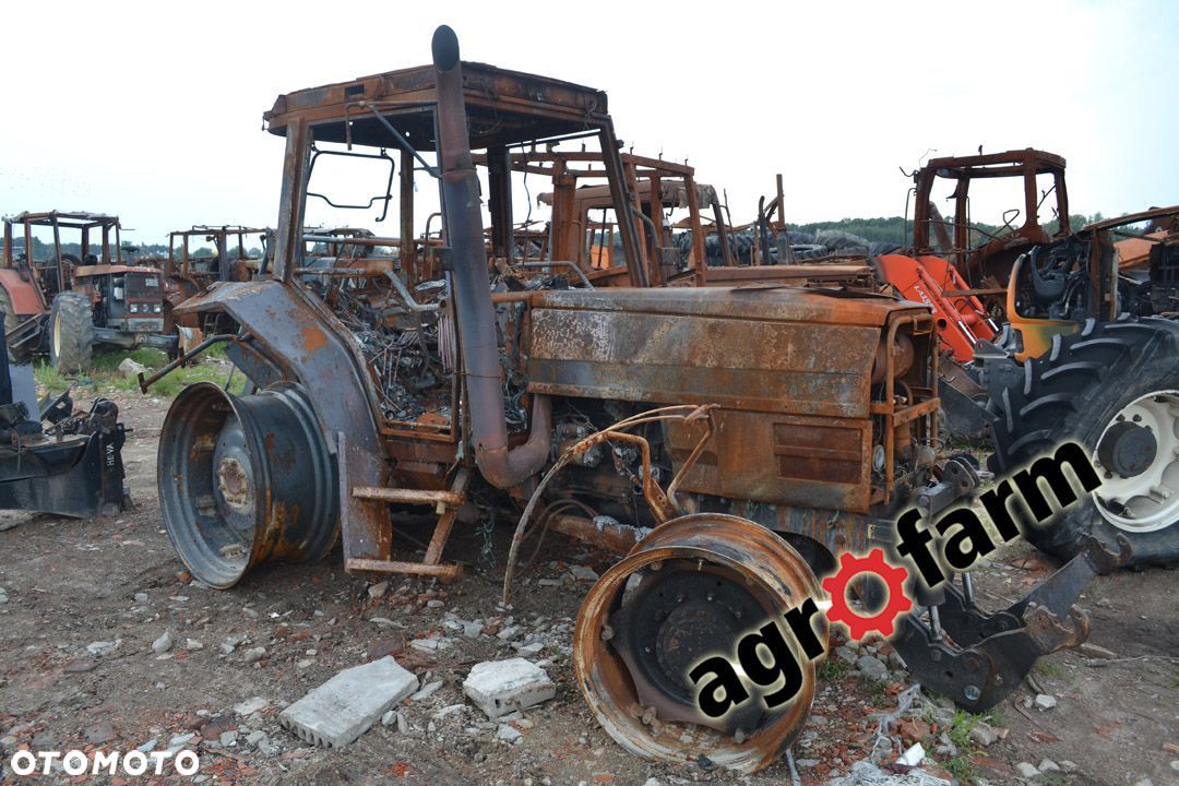 Massey ferguson części używane 6180 6170 6160 6190 oś most silnik skrzynia zwolnica zębatka obudowa - 1