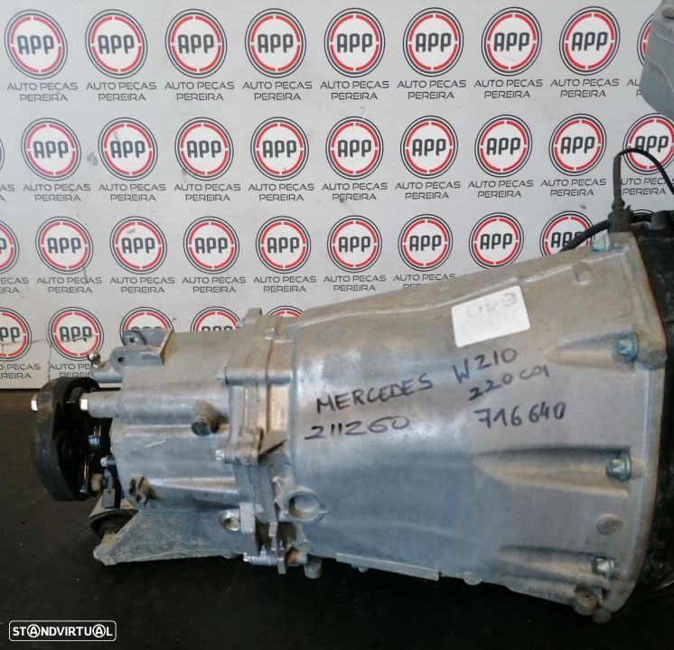 Caixa de velocidades Mercedes W210, 220 CDI referência  211260- 716640. - 1