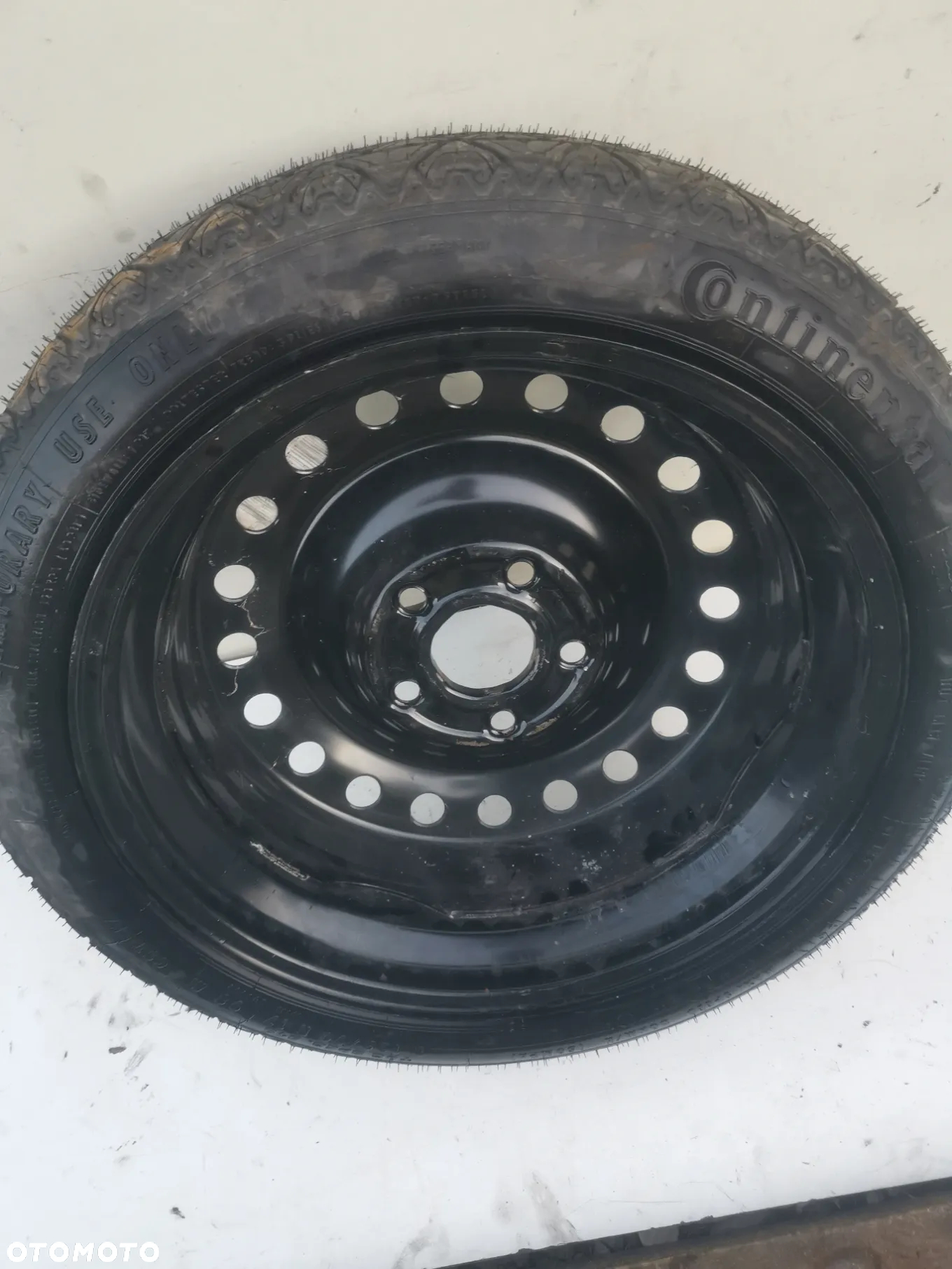 Koło Zapasowe Dojazdowe Dojazdówka OPEL ISIGNIA  A R17 ET 41 125/70 - 8