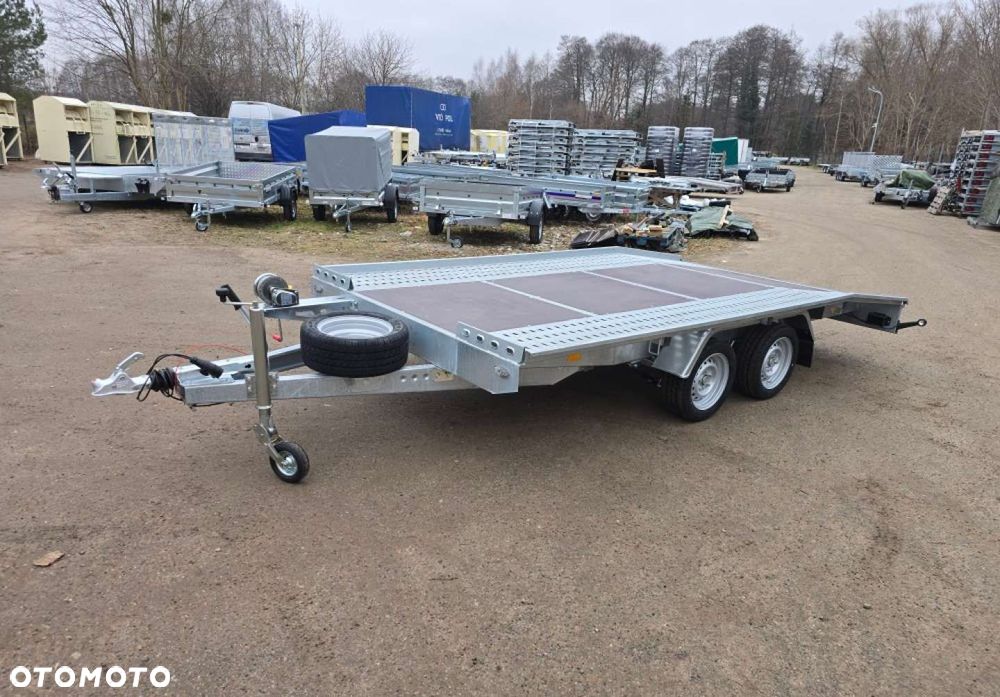 Niewiadów Laweta dwuosiowa Niewiadów (Boro) Jupiter 400 x 210 cm podłoga ze sklejki DMC 2700kg - 3