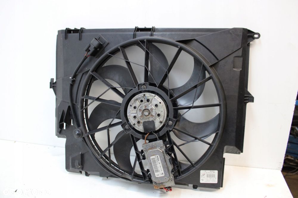 WENTYLATOR CHŁODNICY BMW E90 E91 E87 2.0D 7801993 7561711 DIESEL N47 - 1