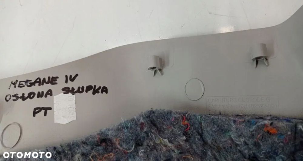 RENAULT MEGANE IV LIFT HB OSŁONA SŁUPKA TYŁ LP - 3