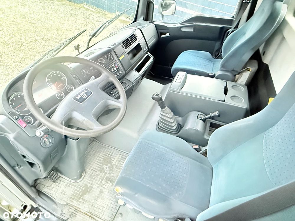 MAN MAN TGL 12-240 Kiper Wywrotka 4x2 Kran PALFINGER PK 12500 BARDZO DOBRY STAN - 15