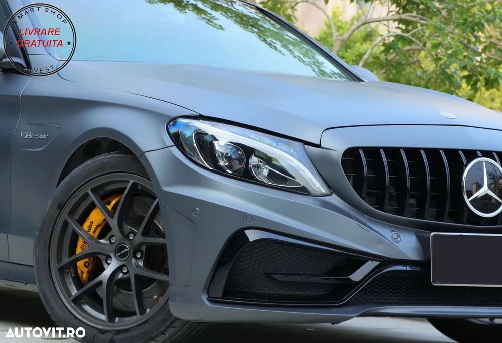 Capota compatibila cu Mercedes C-Class W205 S205 C205 A205 (2014-Up) C63 Design- livrare gratuita - 10