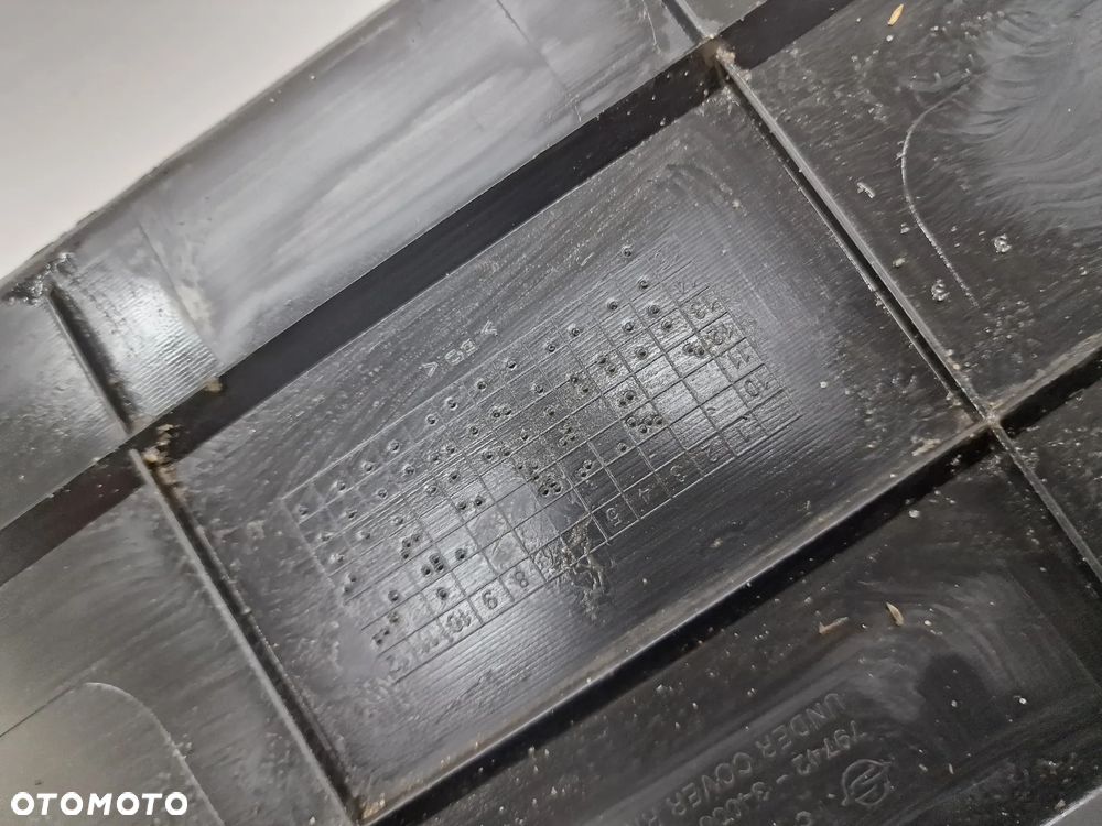 SSANGYONG / SSANG YONG KORANDO III 10- PŁYTA / OSŁONA POD ZDERZAK TYLNY TYLNI TYŁ , NR 79742-34000 , NR AUKCJI NSŁ100 - 9