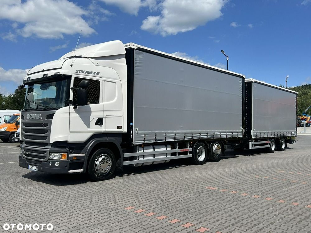 Scania R410 bez EGR Zabudowy Wecon 120m Dach Podnoszony  Zestaw Tandem - 3