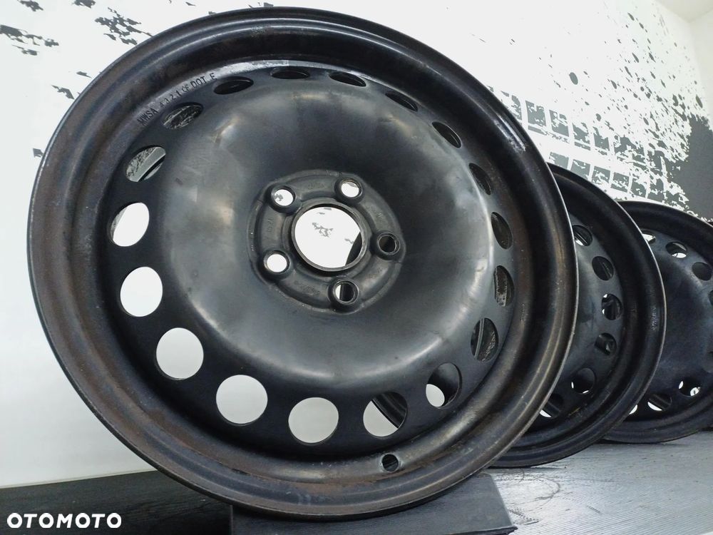 felgi stalowe 5x100 15 Audi A1 seat ibiza skoda fabia praktik Roomster S616 - 1