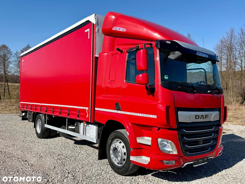 DAF CF320 / FIRANKA / WINDA  / E6 / 9500 ŁADOWNOŚĆ / NISKI PRZEBIEG / AUTOMAT / SYPIALKA /JEDEN WŁAŚCICIEL / SPROWADZONY / 18PALET / 2019 / JAK NOWY - 1