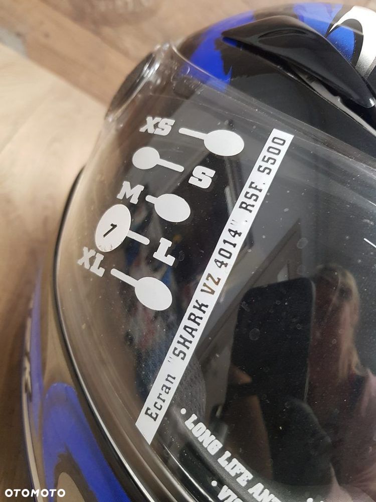 Kask motocyklowy Shark S500 Powder rozmiar L 59-60 - 3