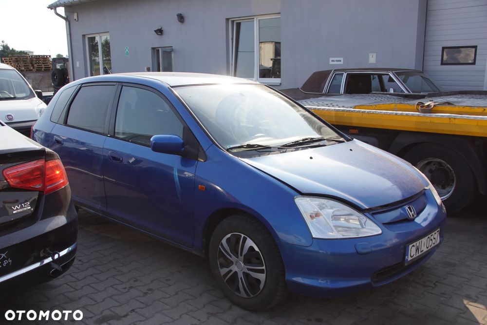 Auto na części - Honda Civic VII 1.7 CTDI 100 KM 4EE2 61MD4 B520P 2002R Silnik Skrzynia Drzwi Maska Błotnik Zderzak Klapa Lampa Lusterko Klamka Szyba Deska Kokpit Sterownik Moduł Czujnik Licznik Panel Kierownica - 3