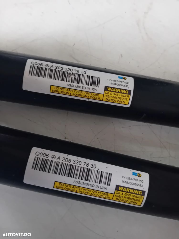 Amortizor Telescop Stanga Dreapta Spate Mercedes C Class W205 Cod A2053207830 - 5