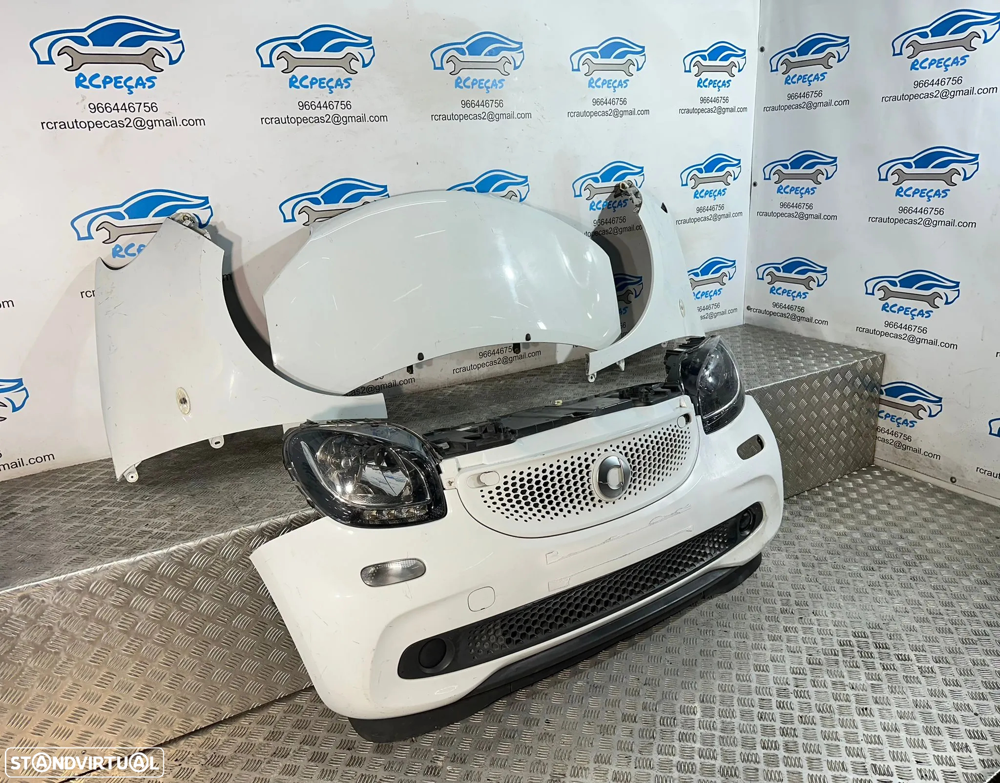 FRENTE SMART FORFOUR II 2 MK2 HATCHBACK 453 CAPOT PARACHOQUES GUARDA-LAMAS OTICAS RADIADOR VENTILADOR - 4