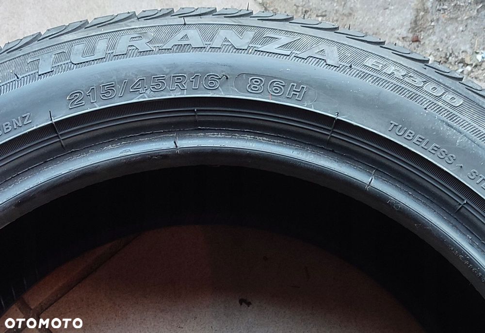 Opony 4szt kpl Bridgestone Turanza ER300 215/45R16 11r - 5