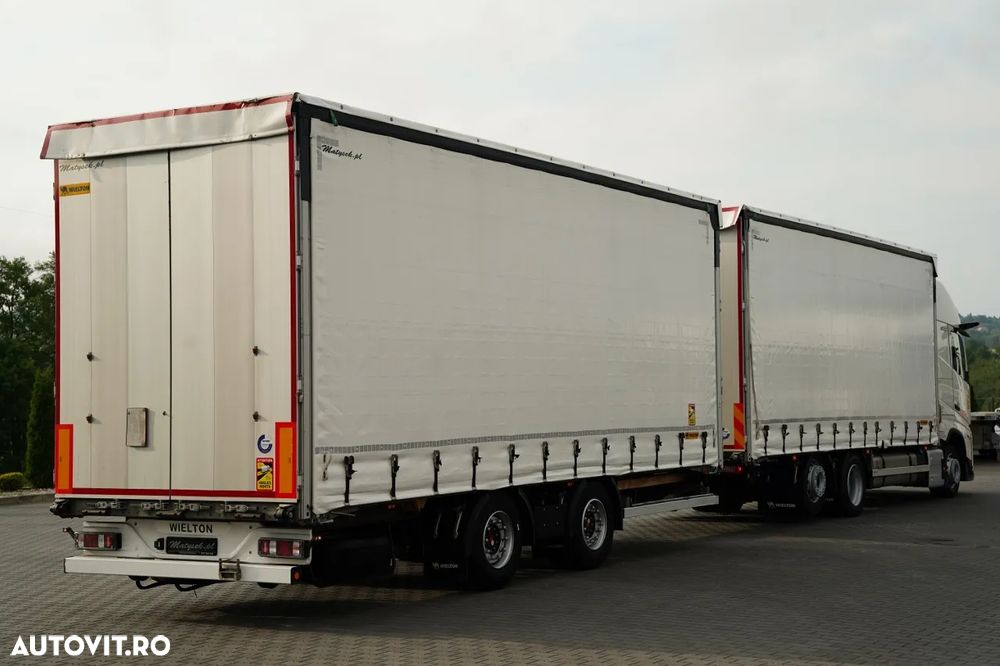 Volvo FH 460 / COMBINAT TANDEM / 120 M3 / TRANSITION / I-SAVE / I-PARK COOL / PUNTE RELAXABILĂ / DIRECȚIE / WIELTON / - 7