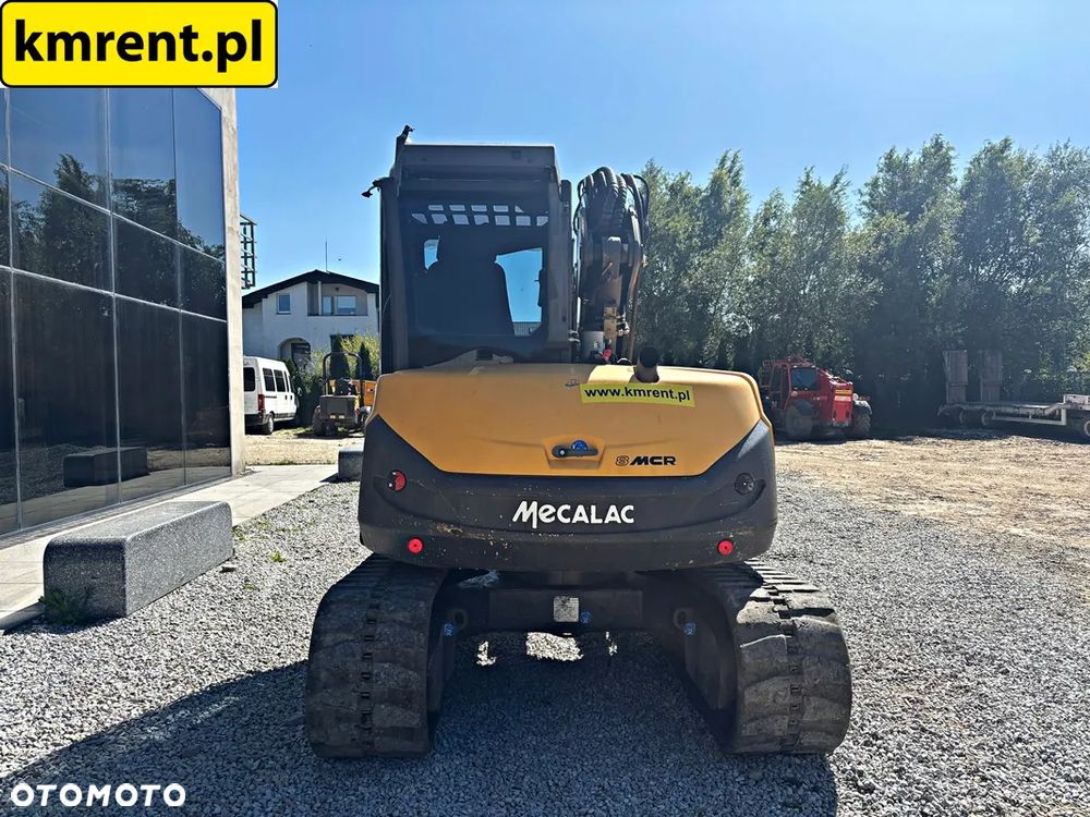 Mecalac 8 MCR MINI-KOPARKA 2018R | MECALAC 6 MCR, JCB 8065 8080 8085 85 Z VOLVO ECR 88, CAT 308, 307 , BOBCAT 80 KOMATSU PC 88 - 19