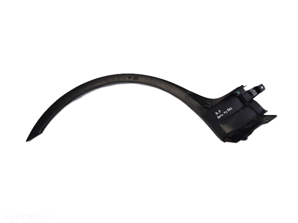 Listwa Błotnika Prawa Prawy Przód BMW X3 E83 CZARNA Oryginał - 5