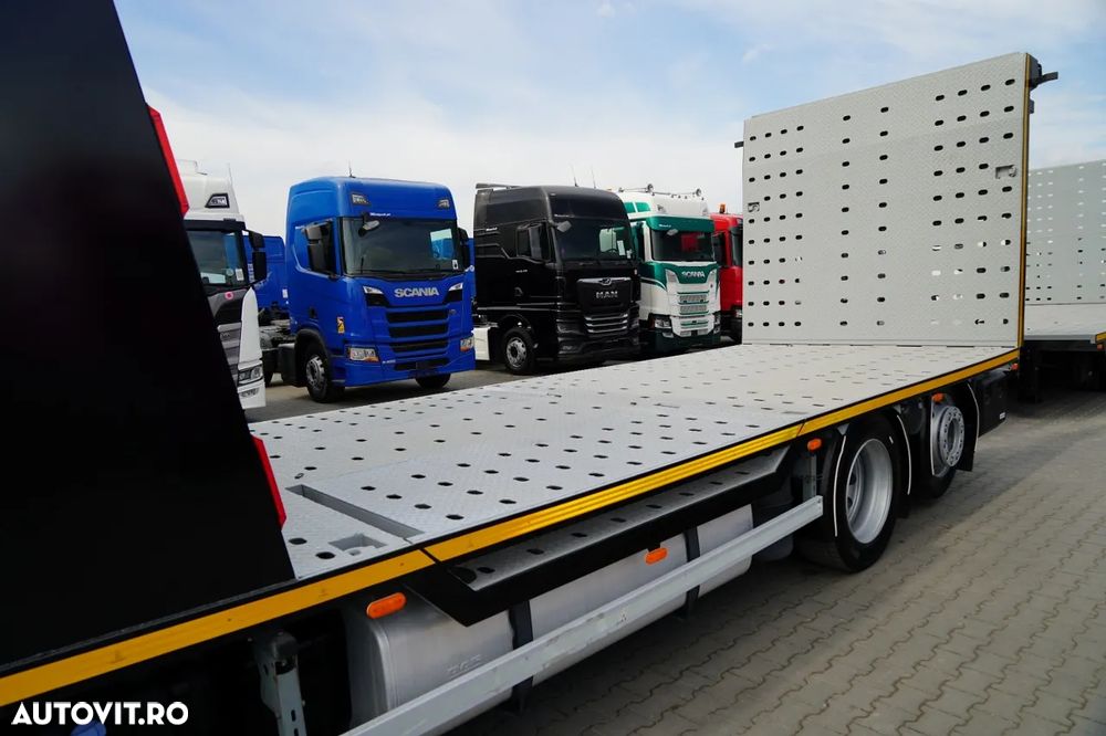 DAF XF 480 / TANDEM CARRIER KIT / 15,6 M / SSC / TRAVERSE / HYDRAULIC RANGE / RADIO CONTROL / WINCH / LIFTING AXLE / PARKING AIR CONDITIONING / WECON - 8