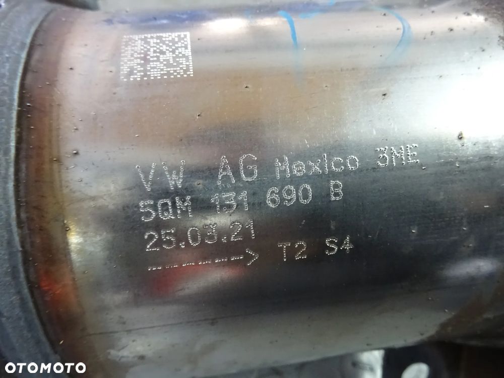 5QM131690B 5QN253059BQ Katalizator 2.0 TSI Audi Q3 83A czesci - 2