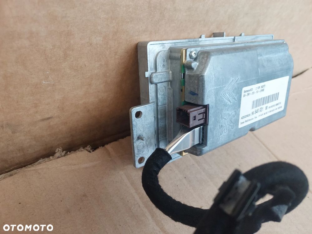 Ekran wyświetlacz nawigacji GPS 9664993180 Citroen C5 III x7 Szybka wysyłka Paczkomat - 4