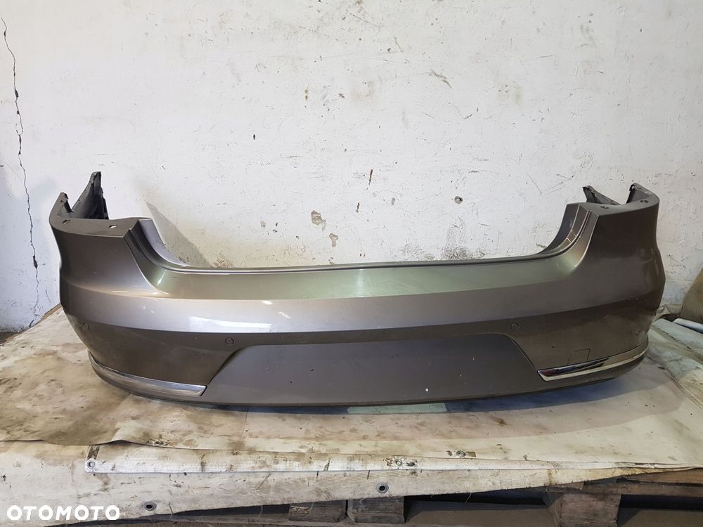 zderzak tył tylni pdc chrom la8x vw passat b7 2.0tdi 11r pod hak - 1