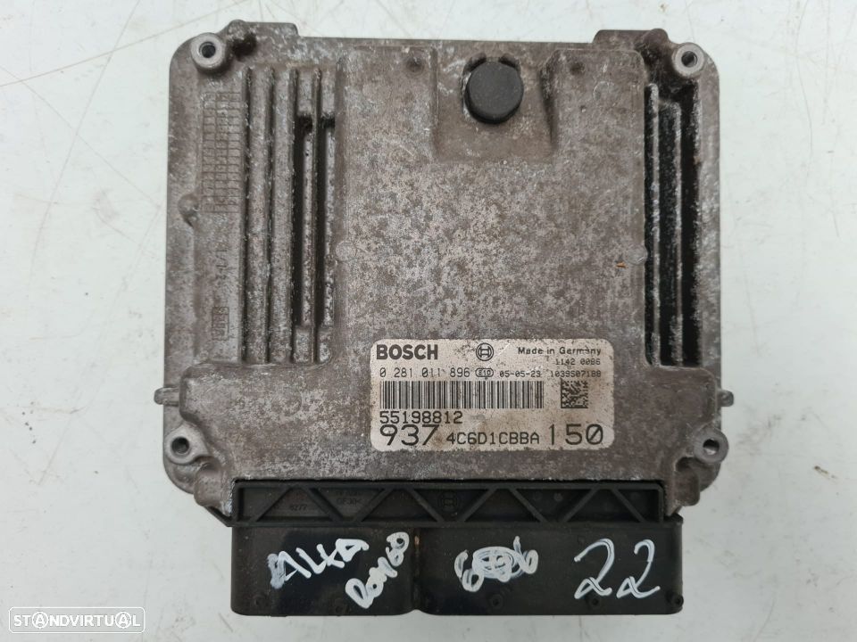 CENTRALINA BOSCH ORIGINAL 55198812 0281011896 ALFA ROMEO 147 1.9 JTDM - 2