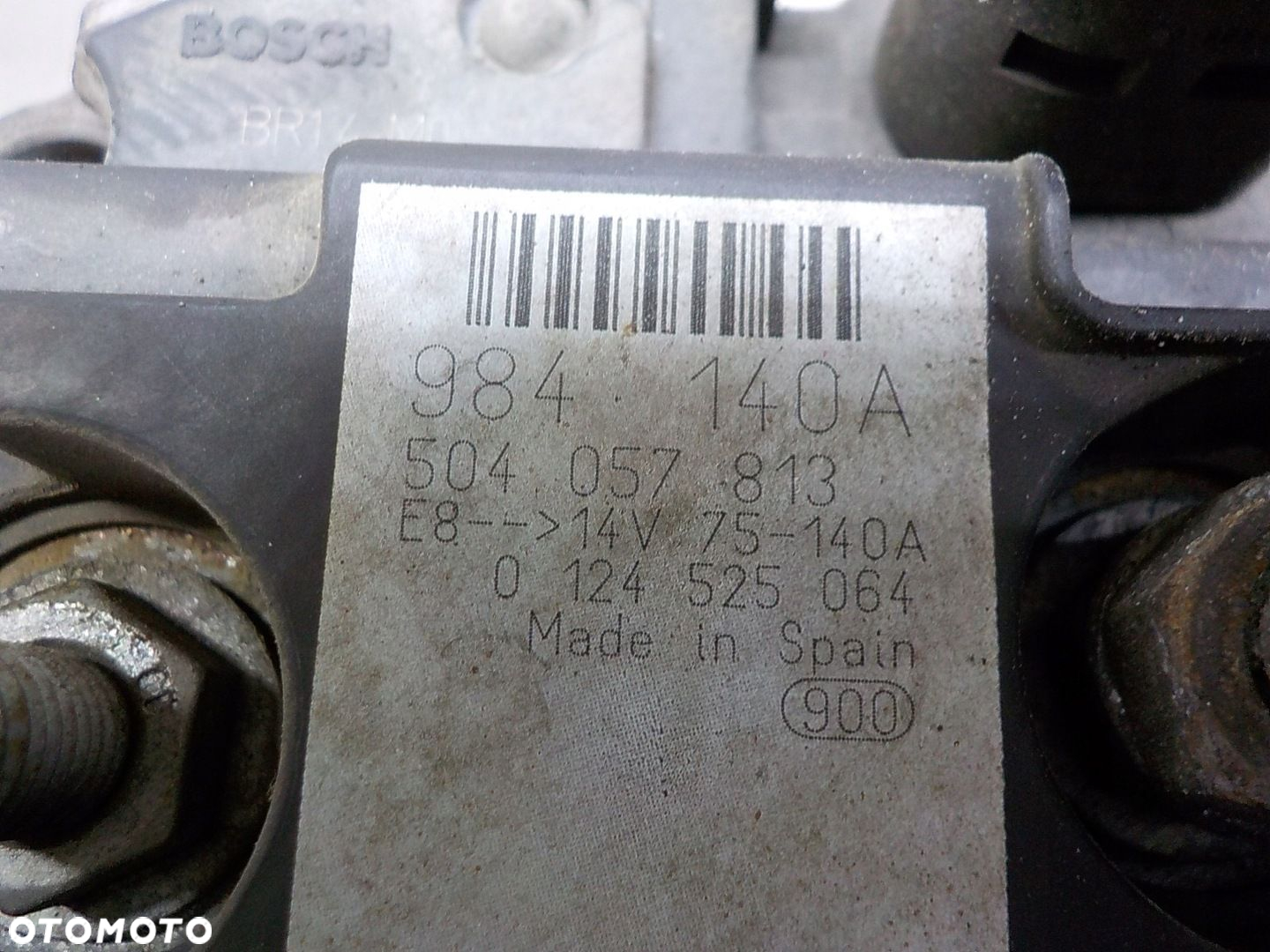 IVECO DAILY IV 3.0 HPI ALTERNATOR 0124525064 - 2