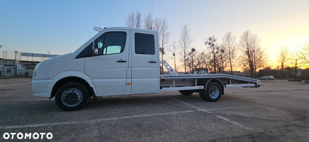 Volkswagen Crafter Dubel Blizniak Hak 3.5t Aluminiowy najazd - 1