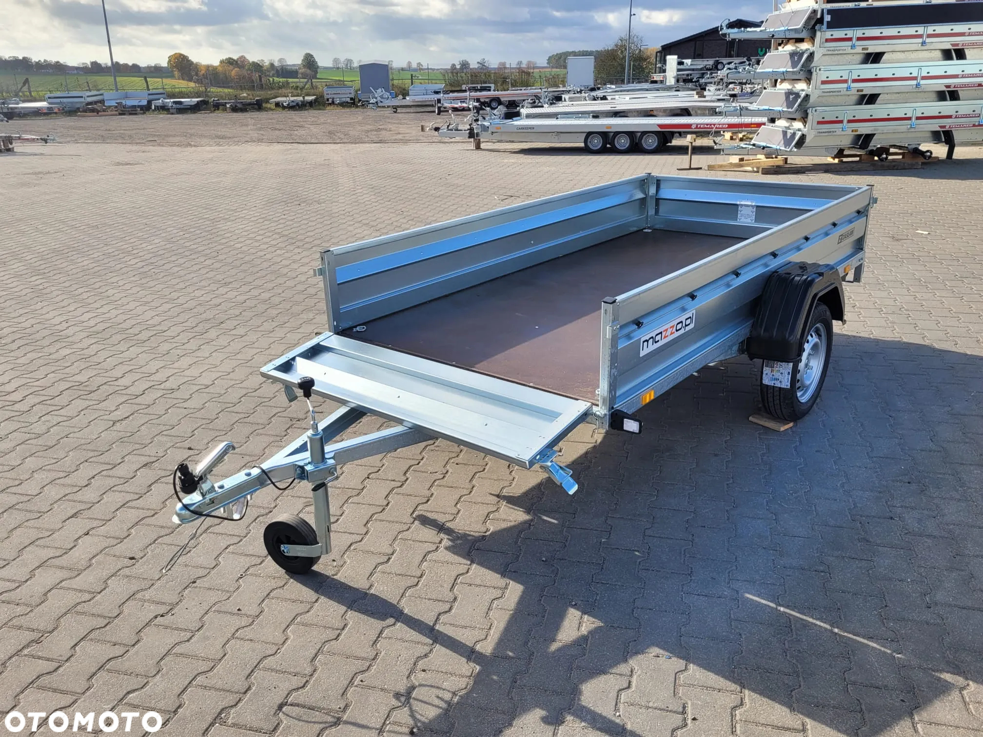Zaslaw Dostawa Przyczepka uchylna DMC750kg 265x132x35cm SOLIDNA I MOCNA! HIT! - 18