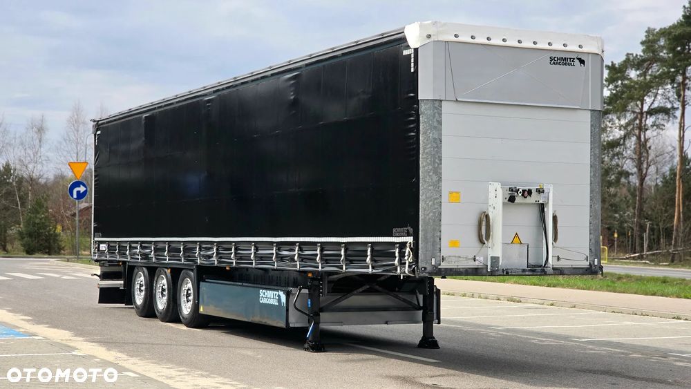 Schmitz Cargobull SCHMITZ CARGOBULL❗️❗️ MODEL 2020 / FIRANKA STANDARD / ROZSUWANE SŁUPKI BDE / OŚ PODNOSZONA / PALECIARA / OSIE SCHMITZ / 5 WYSOKOŚCI PODNOSZENIA DACHU / CERTYFIKAT XL CODE / HAMULCE TARCZOWE / MULTILOCK / GABARYTY / NIESPOTYKANA KONFIGURACJA / JAK NOWA ❗️❗️ - 3