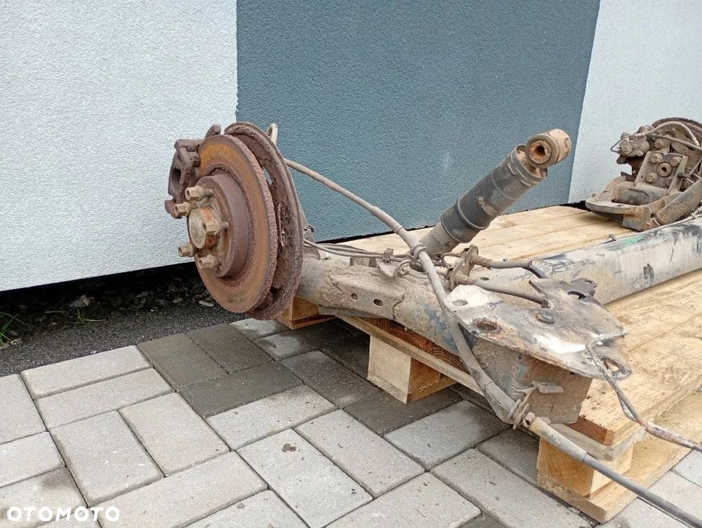 Oś Tylna Belka Zawieszenia Tył Tarcze 5 Śrub Renault Kangoo II III Citan W415 - 6