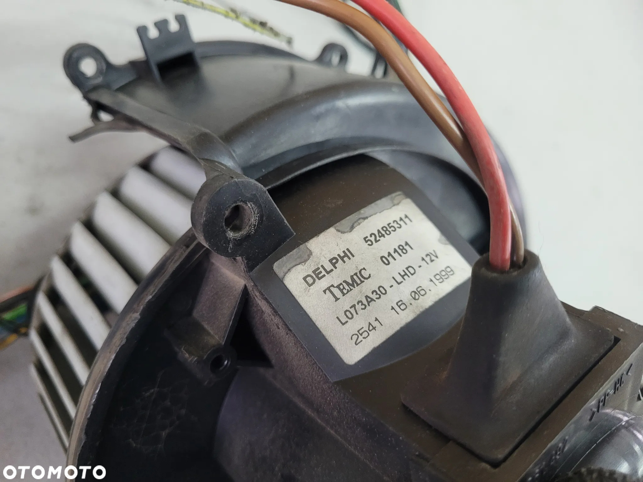 Wentylator dmuchawa nawiewu rezystor Opel Astra II G Europa 52485311 - 5