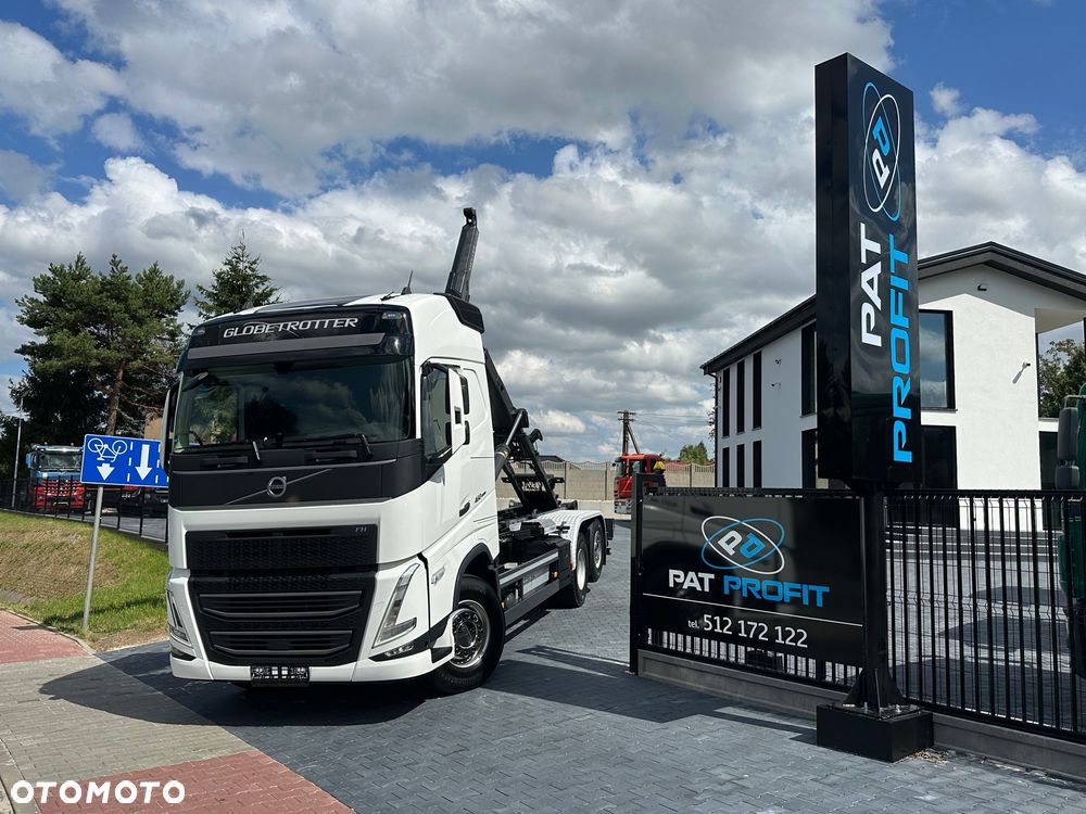 Volvo / FH460 / 6X2 / HAKOWIEC / MEILLER -KIPPER / Oś-SKRĘTNA-PODNOSZONA /