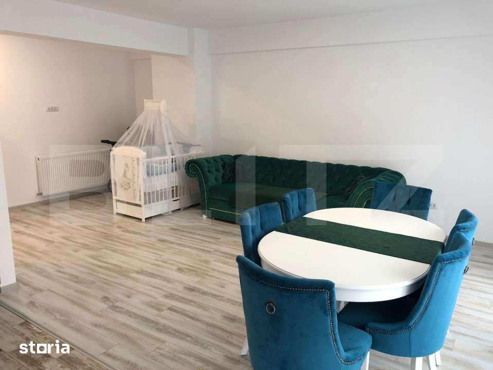 Apartament cu 2 camere, bloc nou, 58 mp, Burdujeni — fotografia 1