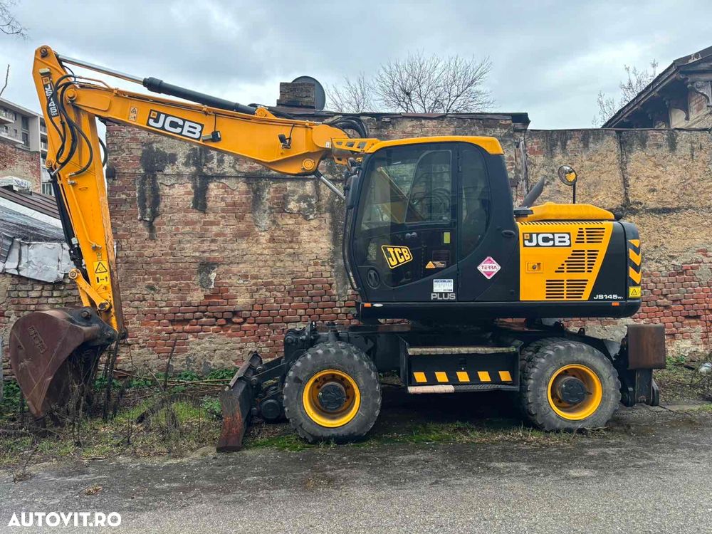 JCB JS145W+, 950 ore originale - 1