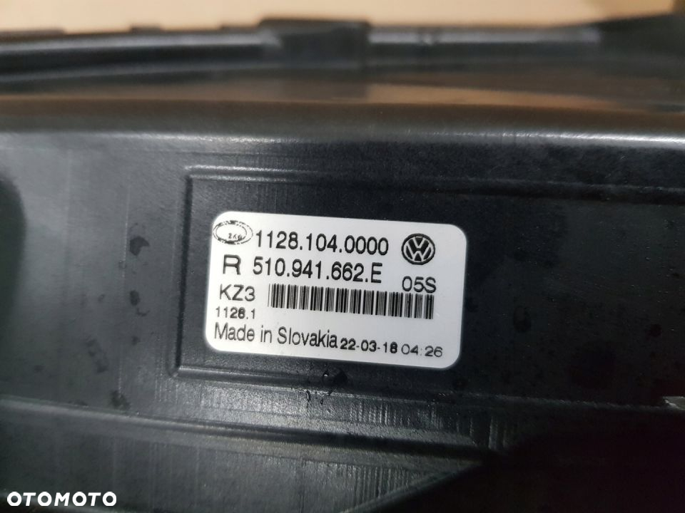 HALOGEN PRAWY VW GOLF VII SPORTSVAN LIFT EUROPA - 3