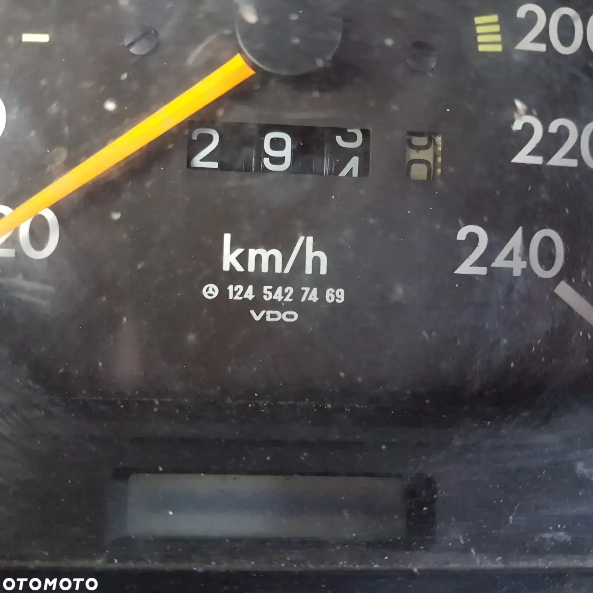 licznik obrotomierz zegary wskażnik paliwa zegarek mercedes benz w124 124 oryginał benzyna 1245427469 diesel 1245427006 - 13
