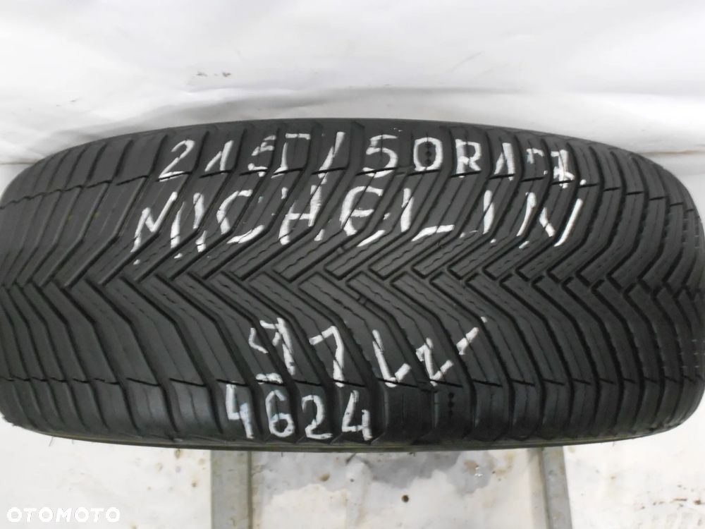 OPONA POJEDYNKA  215/50R17 MICHELIN CROSSCLIMATE DOT 4624 7.5MM - 1