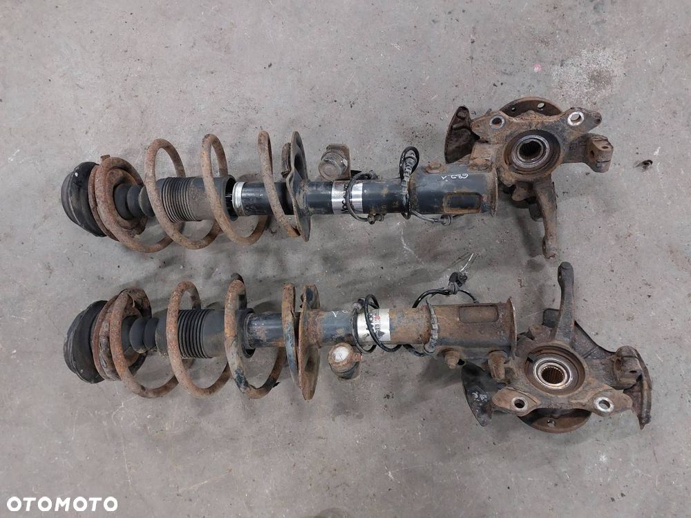 AMORTYZATOR SPRĘŻYNA ZWROTNICA LEWY + PRAWY PRZÓD PANDA II 1.3 JTD - 5