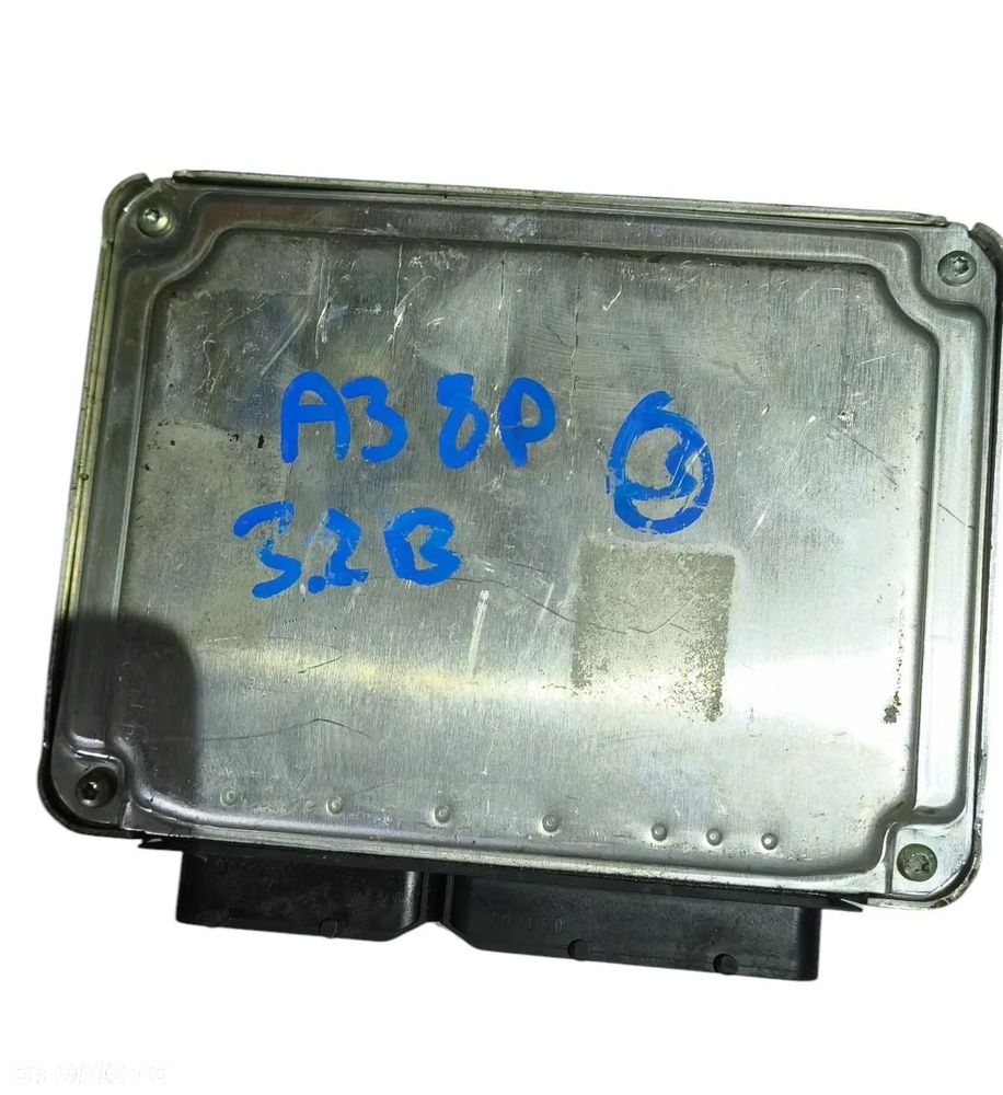 AUDI A3 8P 04r 3.2 FSI KOMPUTER STEROWNIK SILNIKA 022906032CB - 3