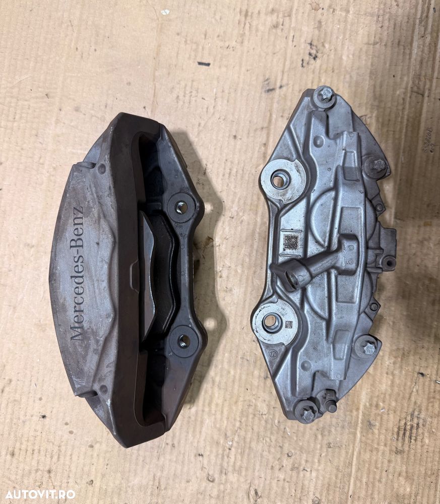 Etrier fata stanga sau dreapta MERCEDES C-class 4-matic W205 4x4 an 2014-2019 cu 4 pistonase - 2