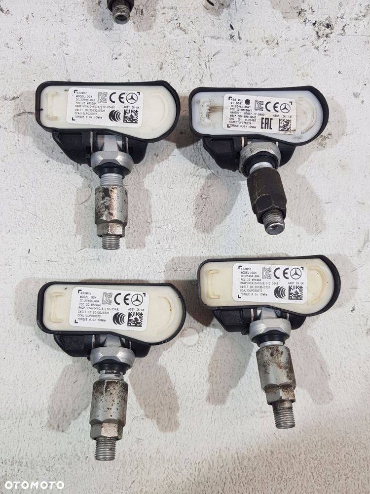 czujniki ciśnienia opon a0009050030 mercedes w205 w212 w207 komplet - 3