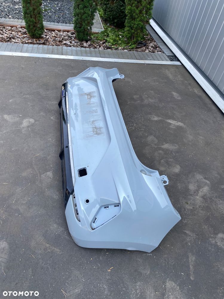 RENAULT CLIO 5 V lift ZDERZAK TYLNY TYLNI TYŁ Z LISTWĄ CHROMOWANĄ CHROM e tech Wwa - 6