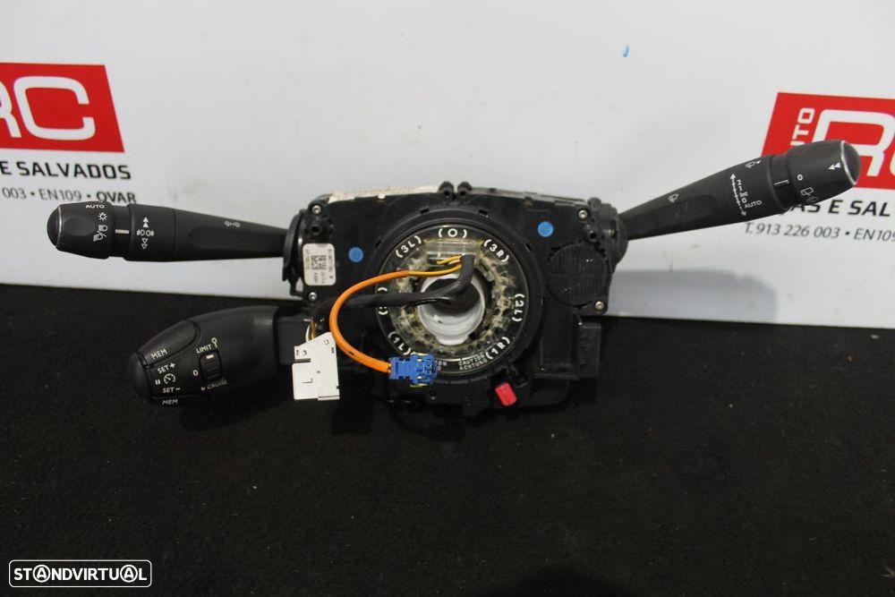 Fita Airbag com Comando do Limpa Para Brisas, Comando das Luzes e Limitador Velocidade Peugeot 3008 - 2