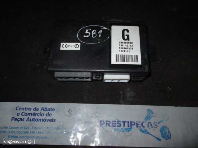 Modulo YMC000980 MG ZR 2002 IMOBILIZADOR - 1