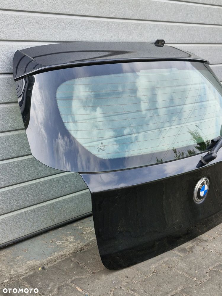 BMW E87 TYŁ TYLNA KLAPA BAGAŻNIKA SCHWARZ II - 2