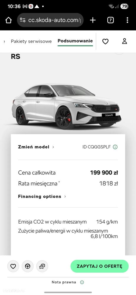 Skoda Octavia 2.0 TSI RS DSG - 24
