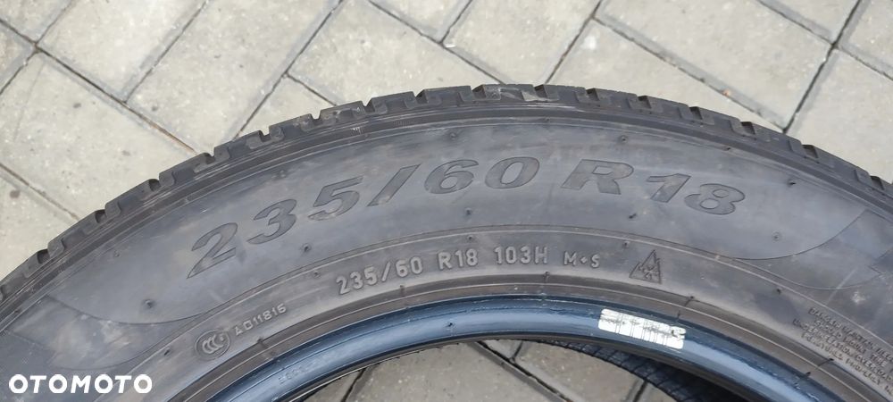 OPONY ZIMOWE 235/60R18 103H PIRELLI SCORPION WINTER (1222) ZIMA 4 mm 4 SZTUKI KOMPLET - 6