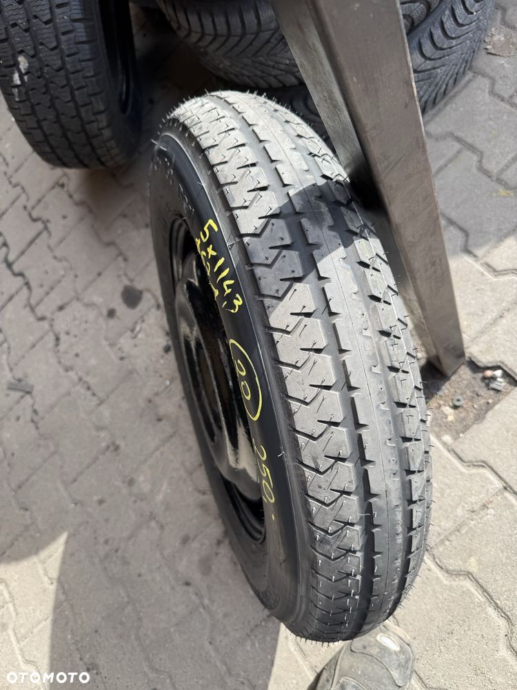 Koło zapasowe dojazdowe 5x114,3 155/90/16 Mazda Hyundai Kia Mitsubishi - 4