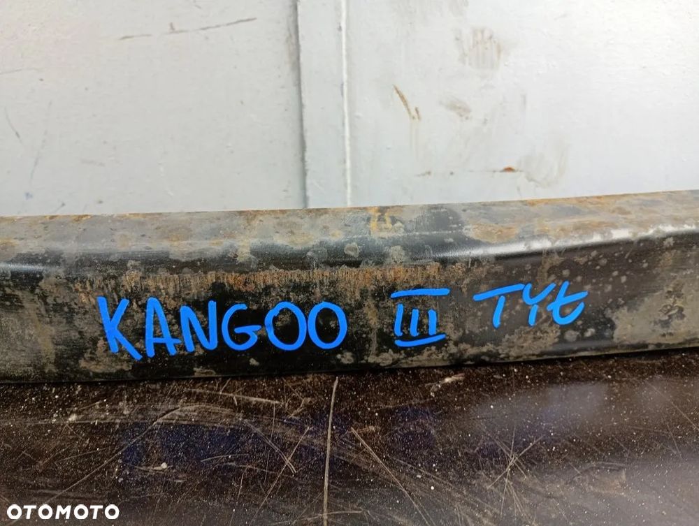 Wzmocnienie Belka Zderzaka Tył Renault Kangoo II III Citan W415 2008-2021 8200377105 - 4